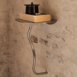 Ferm Living Curvature V�gh�ngt Bord Rustfrit St�l