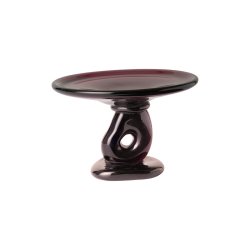 Ferm Living Damo Glass Centrepiece 21 cm Dark Grape