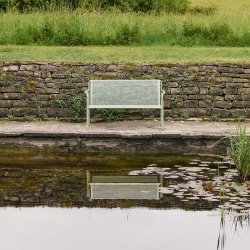 Ferm Living Dapple Lounge 2-Seater B�nk Tea Green