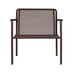Ferm Living Dapple Lounge Chair L�nestol Dark Chocolate