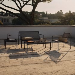 Ferm Living Dapple Lounge Chair L�nestol Dark Chocolate