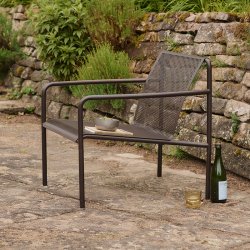 Ferm Living Dapple Lounge Chair L�nestol Dark Chocolate