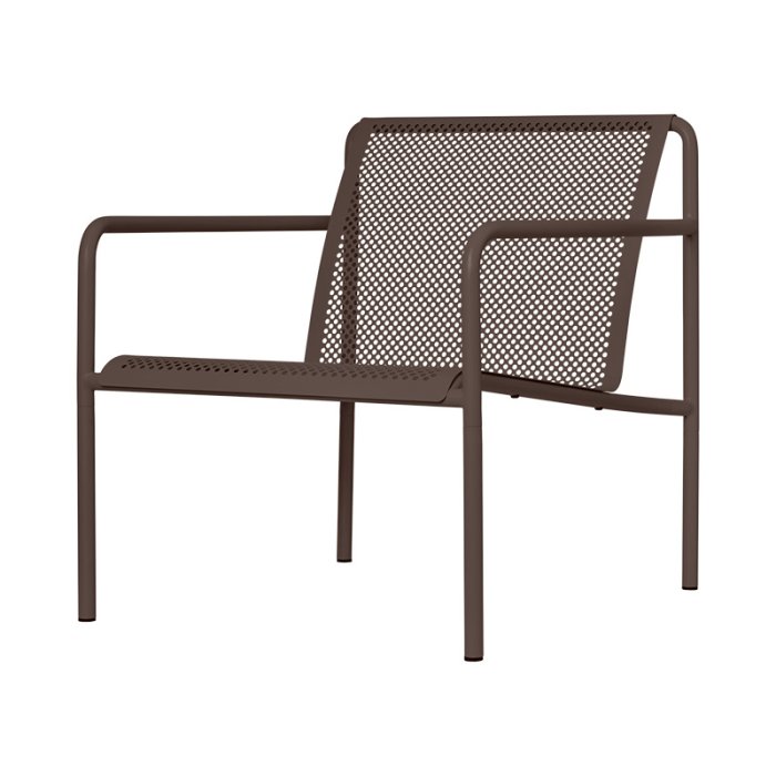 Ferm Living Dapple Lounge Chair L�nestol Dark Chocolate