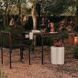 Ferm Living Dapple Spisebord 80x80cm Dark Chocolate