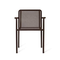 Ferm Living Dapple Stol m/ Arml�n Dark Chocolate