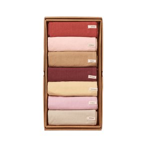 Ferm Living Day Viskestykker S�t af 7 Vivid