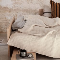 Ferm Living Daze Sengetppe - Sand