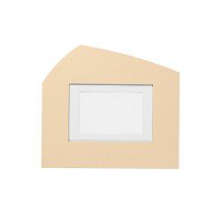 Ferm Living Decoupe Billederamme Soft Beige A5