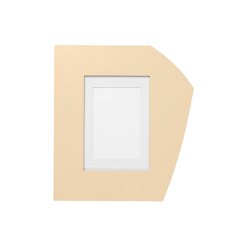 Ferm Living Decoupe Billederamme Soft Beige A5