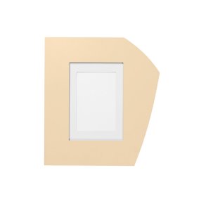 Ferm Living Decoupe Billederamme Soft Beige A5