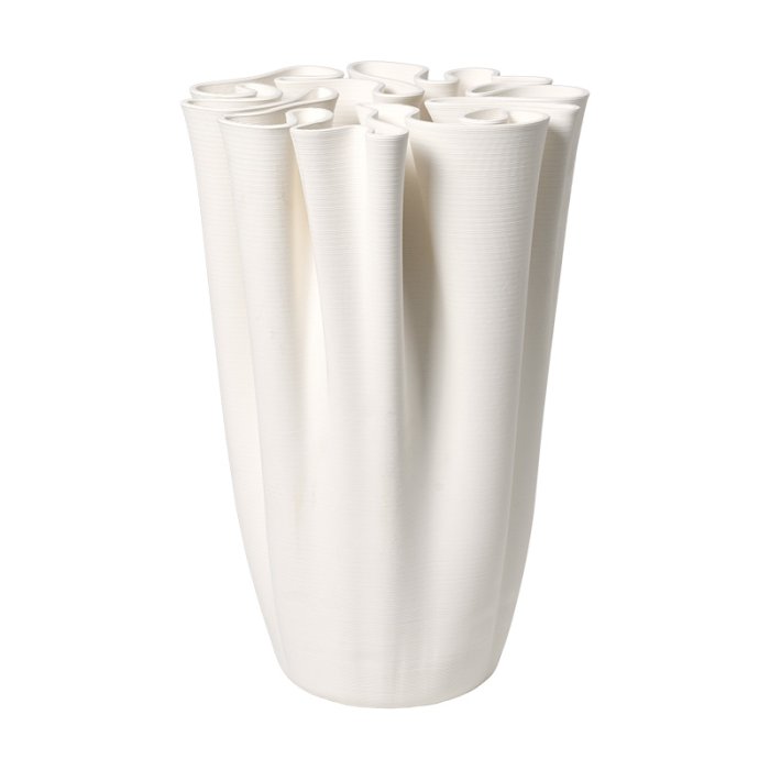 Ferm Living Dedali Gulvvase H50 cm Off-white