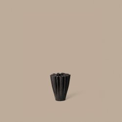 Ferm Living Dedali Vase H11 cm Dark Brown