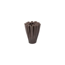 Ferm Living Dedali Vase H11 cm Dark Brown