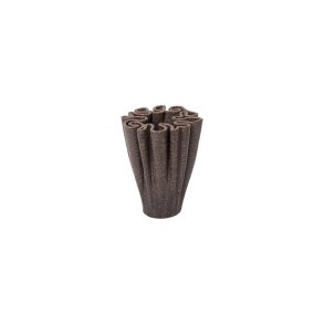 Ferm Living Dedali Vase H11 cm Dark Brown