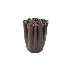 Ferm Living Dedali Vase H18 cm Dark Brown