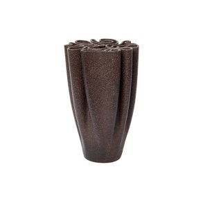 Ferm Living Dedali Vase H25 cm Dark Brown