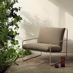 Ferm Living Desert 1-Seater Dolce Cashmere/Dark Sand