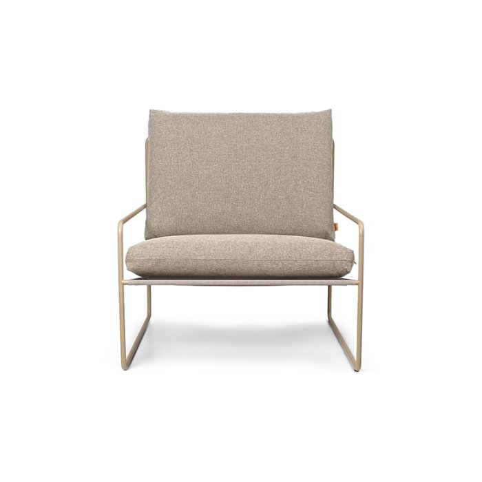 Ferm Living Desert 1-Seater Dolce Cashmere/Dark Sand