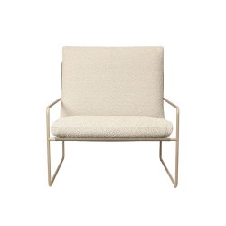 Ferm Living Desert 1-Seater Pure Boucl� Cashmere/Off-White