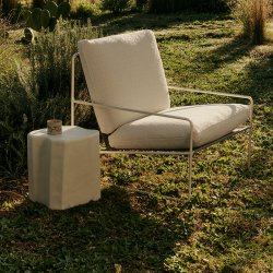 Ferm Living Desert 1-Seater Pure Boucl� Cashmere/Off-White
