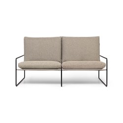 Ferm Living Desert 2-Seater Dolce Sort/Dark Sand