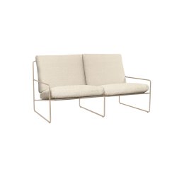 Ferm Living Desert 2-Seater Pure Boucl� Cashmere/Off-White
