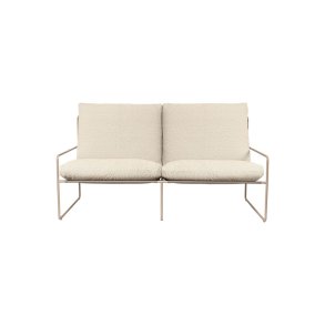 Ferm Living Desert 2-Seater Pure Boucl� Cashmere/Off-White