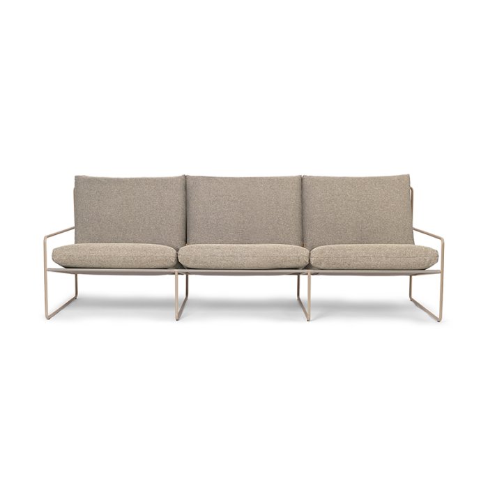 Ferm Living Desert 3-Seater Dolce Cashmere/Dark Sand
