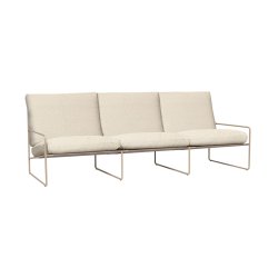 Ferm Living Desert 3-Seater Pure Boucl� Cashmere/Off-White