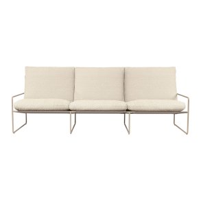 Ferm Living Desert 3-Seater Pure Boucl� Cashmere/Off-White
