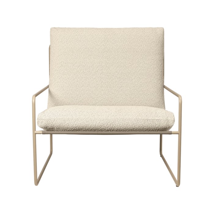 Ferm Living Desert Pudebetr�kss�t Pure Boucl�/Off-white