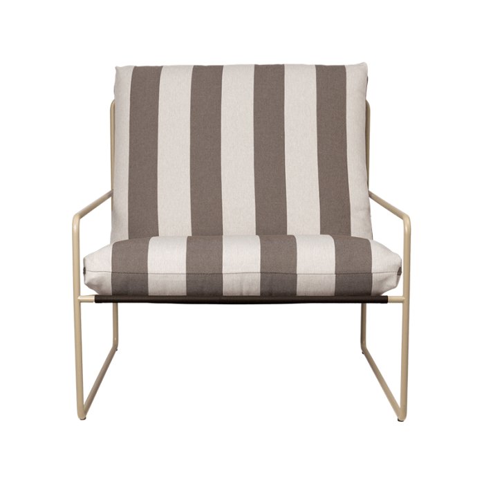Ferm Living Desert Pudebetr�kss�t Stripe/Chocolate