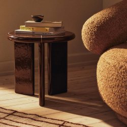 Ferm Living Deya Sidebord �47 cm Chestnut Brown