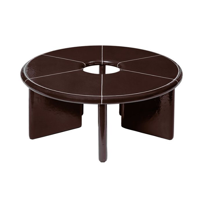 Ferm Living Deya Sofabord �80 cm Chestnut Brown