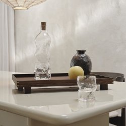 Ferm Living Dimple Flaske Klar