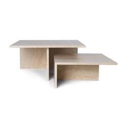 Ferm Living Distinct Grande Duo Sofaborde Travertin