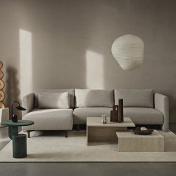 Ferm Living Distinct Grande Duo Sofaborde Travertin