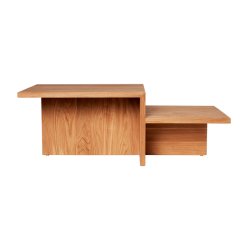 Ferm Living Distinct Sofabord Natur Eg