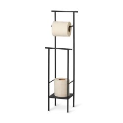 Ferm Living Dora Toiletrullestativ - Sort