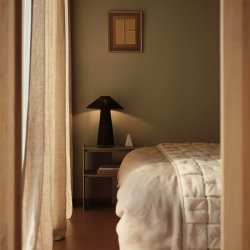 Ferm Living Dou Bordlampe Dark Brown