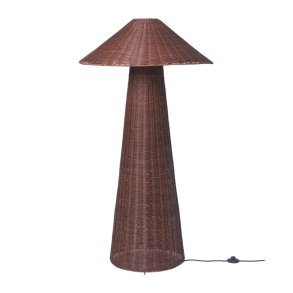Ferm Living Dou Gulvlampe Dark Brown