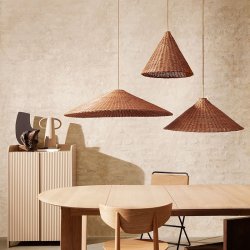 Ferm Living Dou Lampeskrm - 68 cm