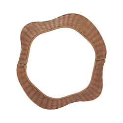 Ferm Living Drape Braided Tree Skirt Natural