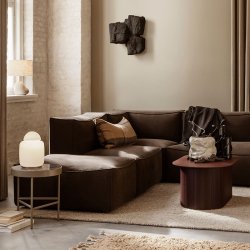 Ferm Living Dry Pude - 90x40 cm - Sugar Kelp/Sort