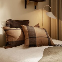 Ferm Living Dry Pude - 50x50 cm - Sugar Kelp/Sort