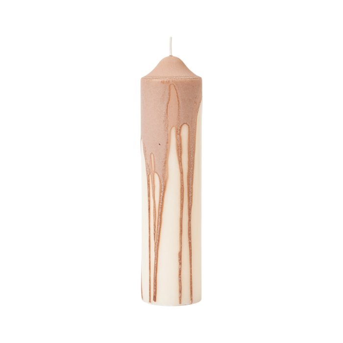 Ferm Living Dryp Bloklys H20 cm Beige