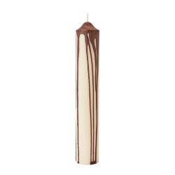Ferm Living Dryp Bloklys H30 cm Dark Chocolate