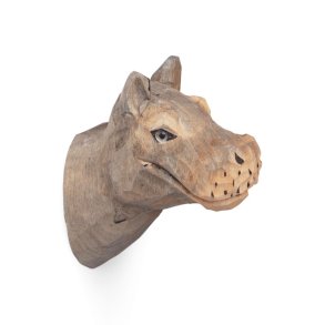 Ferm Living Hndskret Dyre Knage - Flodhest