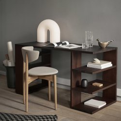 Ferm Living Edre Skrivebord Mrkbejdset