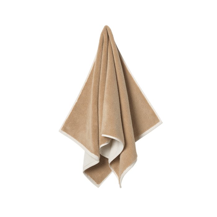 Ferm Living Ekko H�ndkl�de 100x50 cm Cashmere/Off-white
